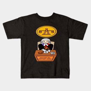 Chibi judge profession Kids T-Shirt